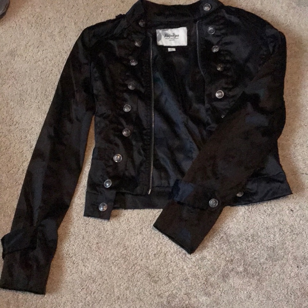 Faux Leather Jacket